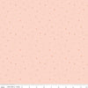 20" End of Bolt - SALE Little Things Confetti C12154 Blush - Riley Blake Designs - Children's Shapes Dots Stars - Quilting Cotton Fabric