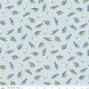 27" End of Bolt - Roar Mini Dinos C12462 Sky - Riley Blake Designs - Children's Dinosaurs Dinosaur - Quilting Cotton Fabric