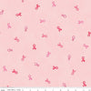 SALE Strength in Pink Ribbons C12622 Blush - Riley Blake Designs - Breast Cancer - Quilting Cotton Fabric