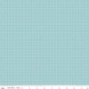 Fat Quarter End of Bolt - SALE Sew Much Fun Grid C12457 Sky - Riley Blake Designs - White Lines Geometric Sewing - Quilting Cotton Fabric