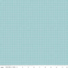 Fat Quarter End of Bolt - SALE Sew Much Fun Grid C12457 Sky - Riley Blake Designs - White Lines Geometric Sewing - Quilting Cotton Fabric