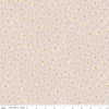 Fat Quarter End of Bolt - SALE Fairy Dust Daisies SC12441 Gray SPARKLE - Riley Blake - Floral Flowers Antique Gold SPARKLE - Quilting Cotton