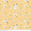 10" End of Bolt - The Beehive State Main C12530 Beehive - Riley Blake - Utah Seagulls Sego Lilies Birds Floral - Quilting Cotton Fabric