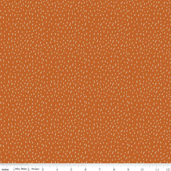 Fat Quarter End of Bolt - Forest Friends Fur C12693 Woodland - Riley Blake Designs - Small Splotches - Quilting Cotton Fabric