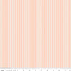 19" End of Bolt - SALE With a Flourish Stripe C12735 Blush - Riley Blake - Blush Cream Ticking Stripes Striped - Quilting Cotton Fabric