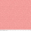17" End of Bolt - At First Sight Vines C12683 Coral - Riley Blake Designs - Leaves Tone-on-Tone - Quilting Cotton Fabric