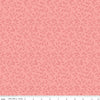 17" End of Bolt - At First Sight Vines C12683 Coral - Riley Blake Designs - Leaves Tone-on-Tone - Quilting Cotton Fabric