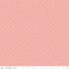 Fat Quarter End of Bolt - At First Sight Circles C12687 Coral - Riley Blake Designs - Geometric - Quilting Cotton Fabric