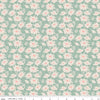 SALE Forgotten Memories Daisy C12751 Sea Glass - Riley Blake Designs - White Daisies Floral Flowers - Quilting Cotton Fabric