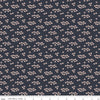 CLEARANCE Fat Quarter End of Bolt - Ciao Bella Blossoms C12775 Midnight - Riley Blake Designs - Floral Flowers - Quilting Cotton Fabric