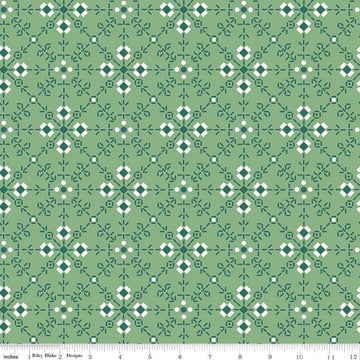 CLEARANCE 3-Yard Cut - Bee Plaids Homemade WIDEBACK WB12040 Alpine - Riley Blake Designs - 108" Flowers - Quilting Cotton Fabric