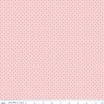 SALE Springtime Dots C12816 Pink - Riley Blake Designs - Polka Dot Dotted - Quilting Cotton Fabric