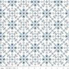 1-Yard 31" End of Bolt - Bee Plaids Homemade WIDEBACK WB12040 Denim - Riley Blake - 108" Flowers - Lori Holt - Quilting Cotton Fabric