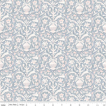 28" End of Bolt - SALE The Collector's Home Pavilion Neutrals Lincoln Fields B 01666813B - Riley Blake - Floral - Liberty - Quilting Cotton