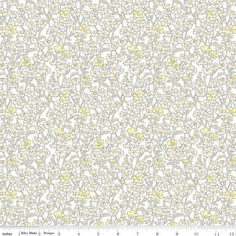 SALE Flower Show Pebble Chiltern Hill A 01666832A - Riley Blake Designs - Floral Flowers - Liberty Fabrics - Quilting Cotton Fabric