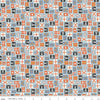 SALE Hoist the Sails Flags C12986 Mist - Riley Blake Designs - Ship Flag - Quilting Cotton Fabric