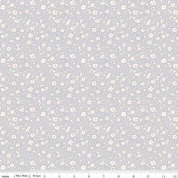 SALE The Collector's Home Pavilion Neutrals Daisy Trail C 01666814C - Riley Blake - Floral - Liberty Fabrics - Quilting Cotton Fabric