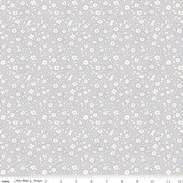 SALE The Collector's Home Pavilion Neutrals Daisy Trail C 01666814C - Riley Blake - Floral - Liberty Fabrics - Quilting Cotton Fabric