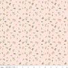 25" End of Bolt Piece - SALE Wild and Free Flower Toss C12932 Blush - Riley Blake Designs - Floral Flowers - Quilting Cotton Fabric