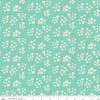 13" End of Bolt - DEAL Hello Spring Daisies C12962 Seafoam - Riley Blake Designs - Floral Flowers Cream Daisy - Quilting Cotton Fabric