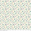 35" End of Bolt - SALE Hello Spring Floral C12965 Cream - Riley Blake Designs - Flowers - Quilting Cotton Fabric