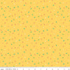 Fat Quarter End of Bolt - Gingham Cottage Confetti C13018 Yellow - Riley Blake Designs - Confetti Sprinkles - Quilting Cotton Fabric