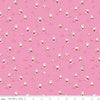 Down the Rabbit Hole Rabbit Chase C12944 Pink - Riley Blake Designs - Alice in Wonderland White Rabbit - Quilting Cotton Fabric
