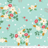 Fat Quarter End of Bolt - SALE Sweet Acres Main C13210 Songbird by Riley Blake Designs - Floral Flowers - Quilting Cotton Fabric