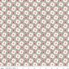 34" End of Bolt - SALE Bee Vintage Isabelle C13083 Pewter - Riley Blake Designs - Floral Flowers - Lori Holt - Quilting Cotton Fabric