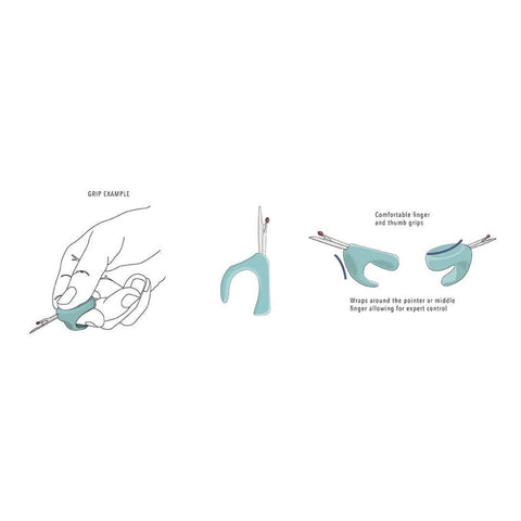 SALE Cindy's Seam Ripper Small ST-22220 Aqua - Riley Blake Designs - Best Little Unpicker
