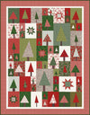 Pine Hollow Patchwork Forest Quilt PATTERN P123 - Amy Smart - Riley Blake - INSTRUCTIONS Only - Fat Quarter Friendly Throw Twin