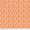 Hey Bootiful Sheet Ghosts C13132 Orange - Riley Blake Designs - Halloween - Quilting Cotton Fabric