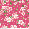 9" End of Bolt - SALE Orchard Main C13150 Cherry - Riley Blake Designs - Floral Flowers - Quilting Cotton Fabric