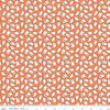 10" End of Bolt - Spooky Schoolhouse Ghosts C13205 Orange - Riley Blake Designs - Halloween - Quilting Cotton Fabric