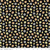 CLEARANCE Fright Delight Candy C13232 Black - Riley Blake Designs - Halloween Candy Corn Pinwheel Hard Candy - Quilting Cotton Fabric
