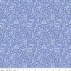 11" End of Bolt - London Parks City Sights B 01666854B - Riley Blake - Floral Flowers Landmarks -  Liberty Fabrics  - Quilting Cotton Fabric