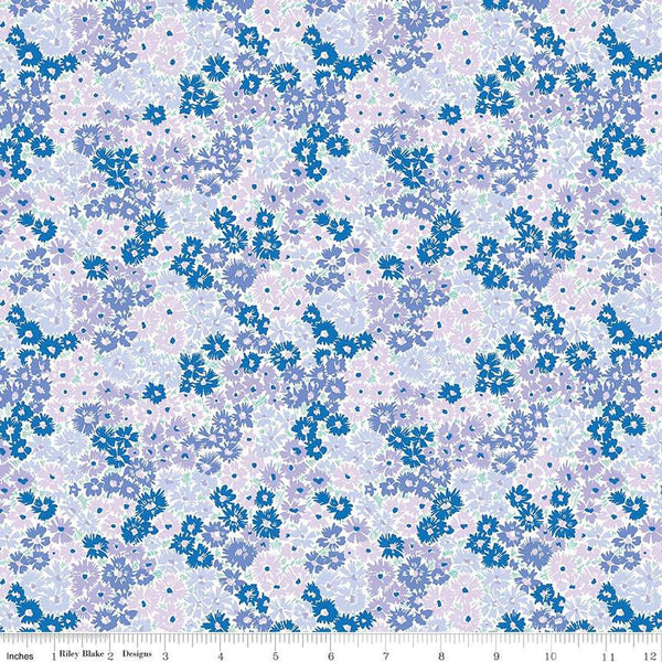 SALE London Parks Kensington Confetti B 01666861B - Riley Blake Designs - Floral Flowers  - Liberty Fabrics- Quilting Cotton Fabric