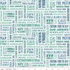 Legends of the National Parks Names C13282 White - Riley Blake Designs - Recreation Outdoors Text - Quilting Cotton Fabric