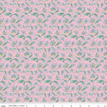 SALE London Parks Park Gates B 01666865B - Riley Blake Designs - Floral Flowers - Liberty Fabrics - Quilting Cotton Fabric