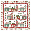 Christmas Ville Quilt PATTERN P189 - Erica Made - Riley Blake Design - INSTRUCTIONS Only - Row Quilt Pieced Houses Trees