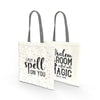 SALE Spooky Schoolhouse Tote Panel SPARKLE - Riley Blake Designs - Halloween - Quilting Cotton Fabric