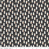 SALE Hey Bootiful Sheet Ghosts GC13132 Charcoal GLOW-in-the-DARK - Riley Blake - Halloween - Quilting Cotton Fabric