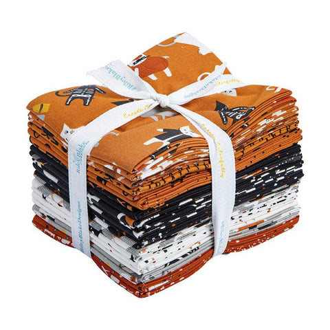SALE Hey Bootiful Fat Quarter Bundle 21 pieces - Riley Blake Designs - Pre cut Precut - Halloween - Quilting Cotton Fabric