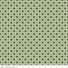 SALE Yuletide Forest Plaid C13546 Green - Riley Blake Designs - Christmas Green/Cream Diagonal - Quilting Cotton Fabric