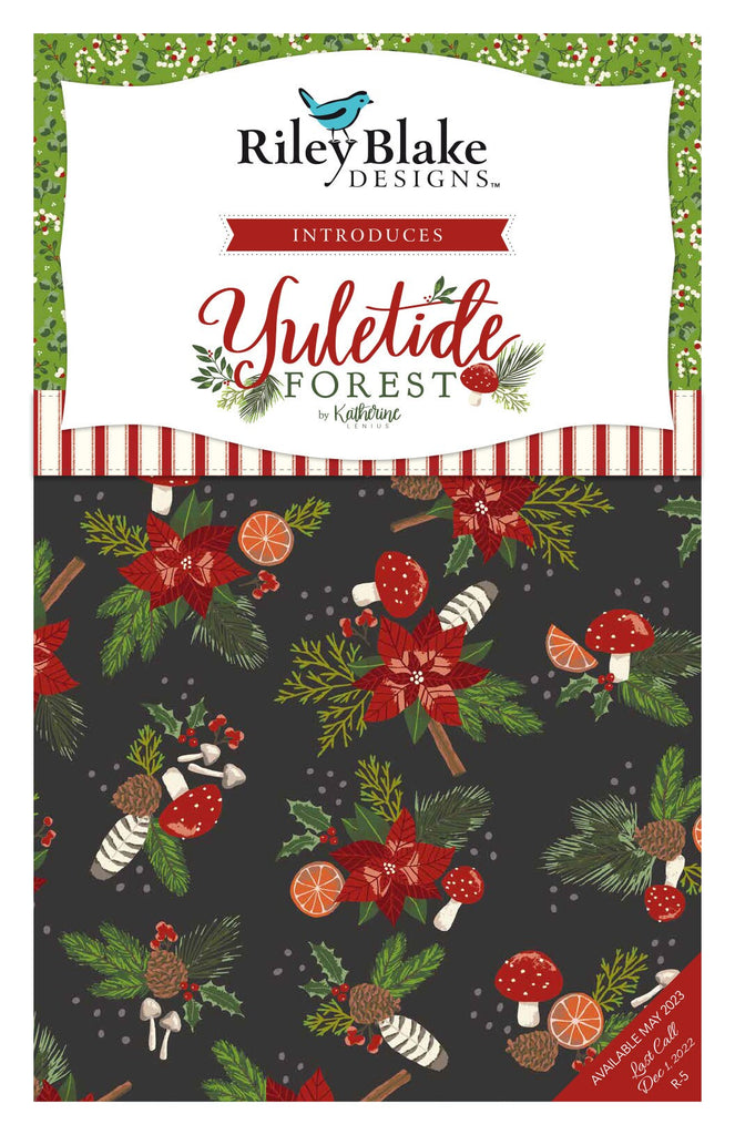 SALE Yuletide Forest 2.5 Inch Rolie Polie Jelly Roll 40 pieces - Riley  Blake - Precut Pre cut Bundle - Christmas - Quilting Cotton Fabric