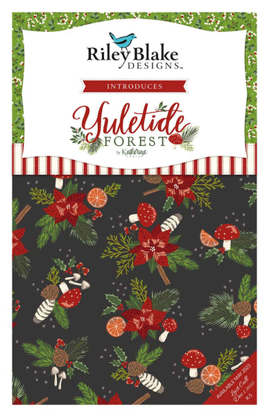Yuletide Forest Layer Cake 10" Stacker Bundle - Riley Blake Designs - 42 piece Precut Pre cut - Christmas - Quilting Cotton Fabric