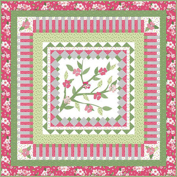 SUPER DEAL! Blooming Branches Quilt PaTTERN P112 - Jillily Studio - Riley Blake Design - INSTRUCTIONS Only - Piecing Applique