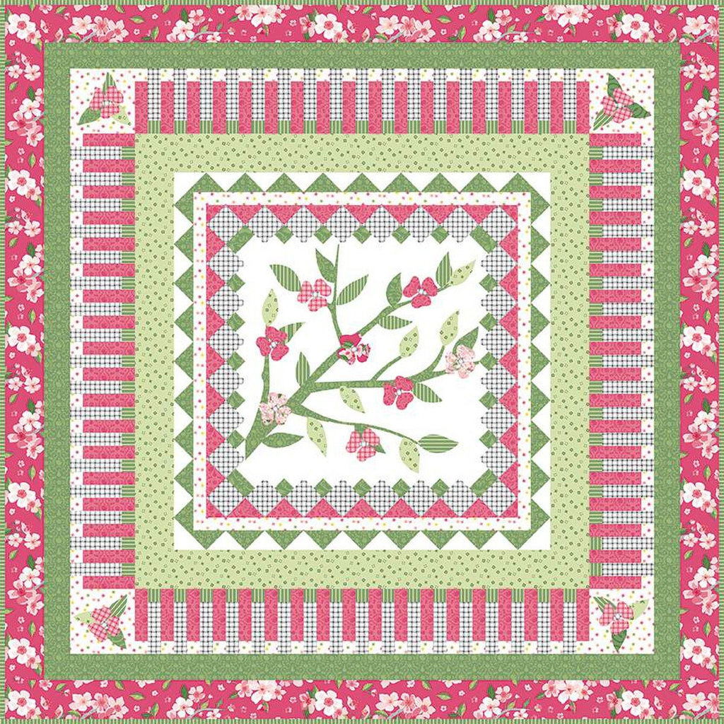 SALE Blooming Branches Quilt PATTERN P112 by Jillily Studio - Riley Blake Design - INSTRUCTIONS Only - Piecing Applique
