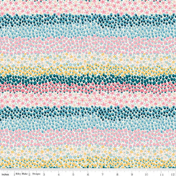SALE London Parks Regents Border A 01666853A - Riley Blake Designs - Floral Flowers -  Liberty Fabrics  - Quilting Cotton Fabric
