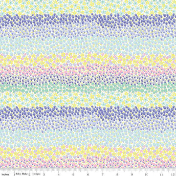 SALE London Parks Regents Border B 01666853B - Riley Blake Designs - Floral Flowers -  Liberty Fabrics  - Quilting Cotton Fabric
